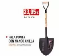 Pala Punta Con Mango Anilla