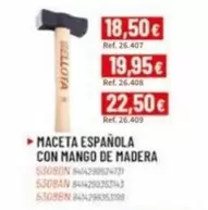 Bellota - Maceta Española Con Mango De Madera