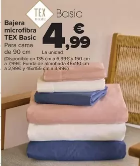 TEX - Bajera Microfibra Basic