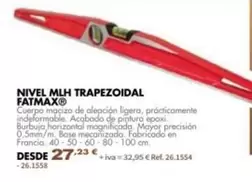 Fatmax - Nivel MLH Trapezoidal