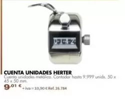 Herter - Cuenta Unidades
