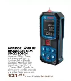 Bosch - Medidor Láser De Distancias 50-22