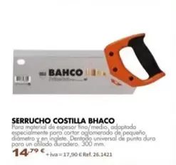 Bahco - Serrucho Costilla