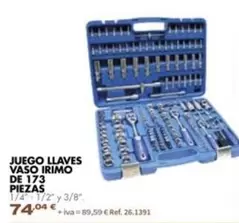 Irimo - Juego Llaves Vaso De 173 Piezas