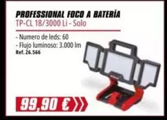 Professional Foco A Bateria