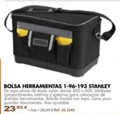 Stanley - Bolsa Herramientas 1-96-193