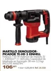 Einhell - Martillo Demoledor Picador Te-hd 5