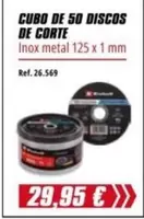 Cubo De 50 Discos De Corte