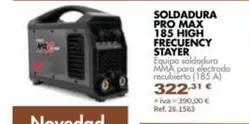 Stayer - Soldadura Pro Max 185 High Frequency