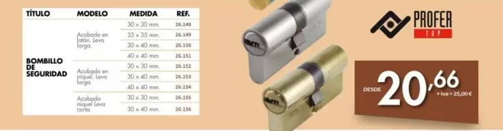 Bombillo De Seguridad