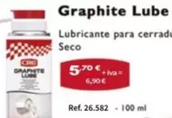 CRC - Graphite Lube Lubricante Para Cerraduras Seco