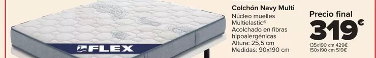 Flex - Colchón Navy Multi