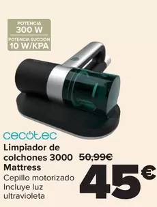 Cecotec - Limpiador De Colchones 3000 Mattress
