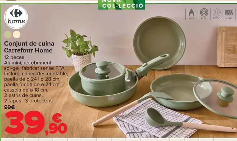 Carrefour Home - Conjunto De Cocina Carrefour Home