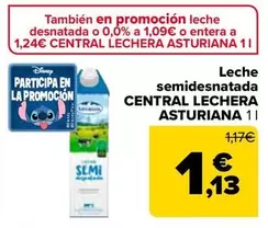 Central Lechera Asturiana - Leche Semidesnatada