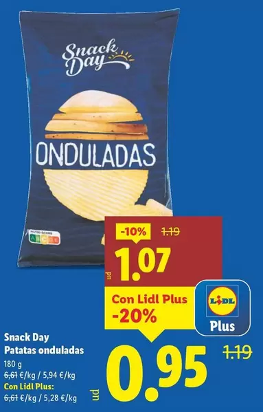 Snack Day - Patatas Onduladas