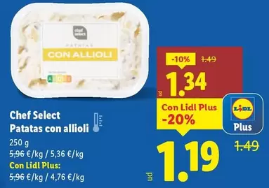Chef Select - Patatas Con Allioli
