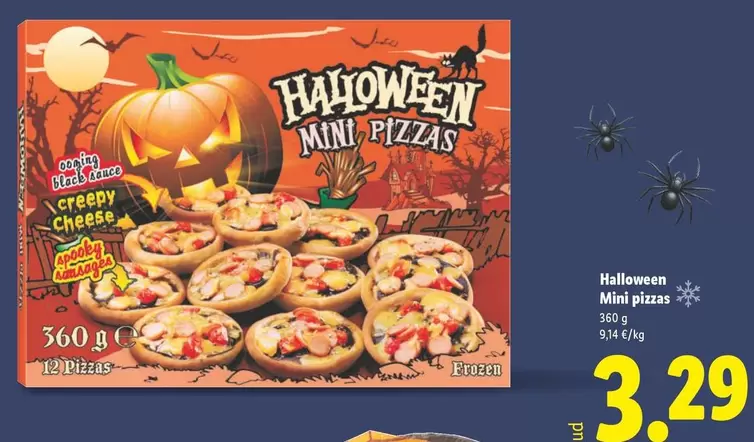Halloween - Mini Pizzas