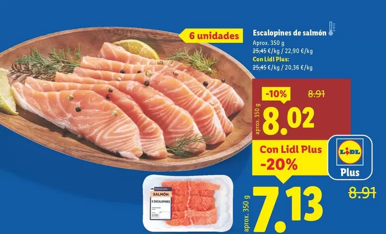 Escalopines De Salmon