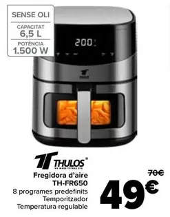 Thulos - Freidora De Aire TH-FR650
