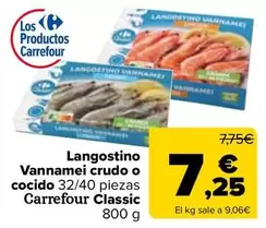 Carrefour - Langostino Vannamei Crudo O Cocido Classic - Langostino Vannamei Crudo O Cocido 