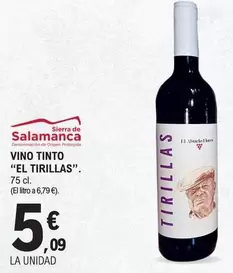Salamanca - Vino Tinto "El Tirillas"