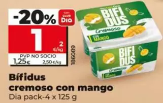 Dia - Bifidus Cremoso Con Mango 