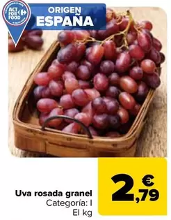 Uva Rosada Granel