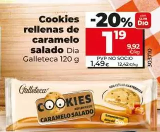 Dia Galleteca - Cookies Rellenas De Caramelo Salado