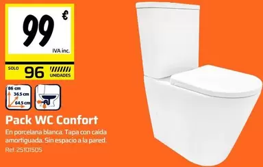 Confort - Pack Wc