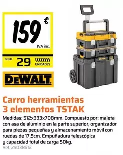 Solo - Carro Herramientas 3 Elementos