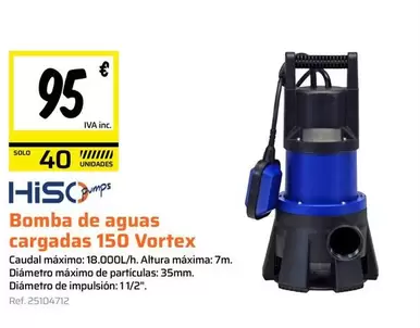 Solo - Bomba De Aguas Cargadas 150 Vortex