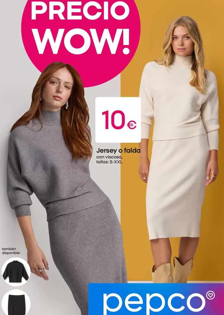wow - Jersey O Falda