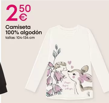 Camiseta 100% Algodón