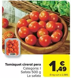 Tomaquet Cirerol Pera