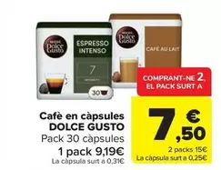 Dolce Gusto - Cafe En Capsules