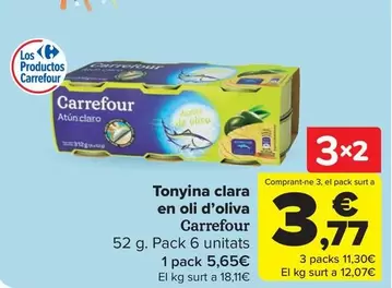 carrefour - Tonyina Clara En Oli D'oliva