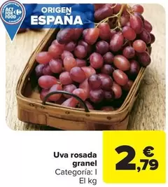 origen - Uva rosada granel
