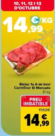 Carrefour - Filete 1a Vacuno El Mercado