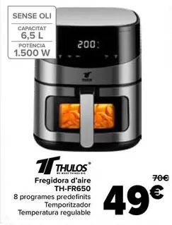 Thulos - Freidora De Aire Th-FR650