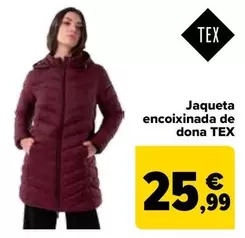 TEX - Chaqueta Acolchada Mujer
