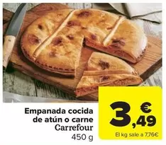carrefour - Empanada Cocida De Atun O Carne