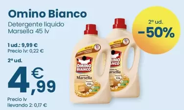 Omino Bianco - Detergente Líquido Marsella
