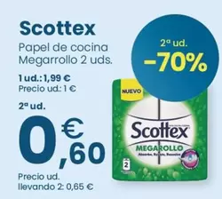 Scottex - Papel De Cocina Megarrollo