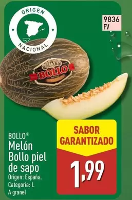 Bollo - Melon Bollo Piel De Sapo