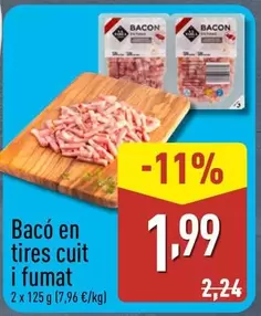 Bacó En Tires Cuit I Fumat