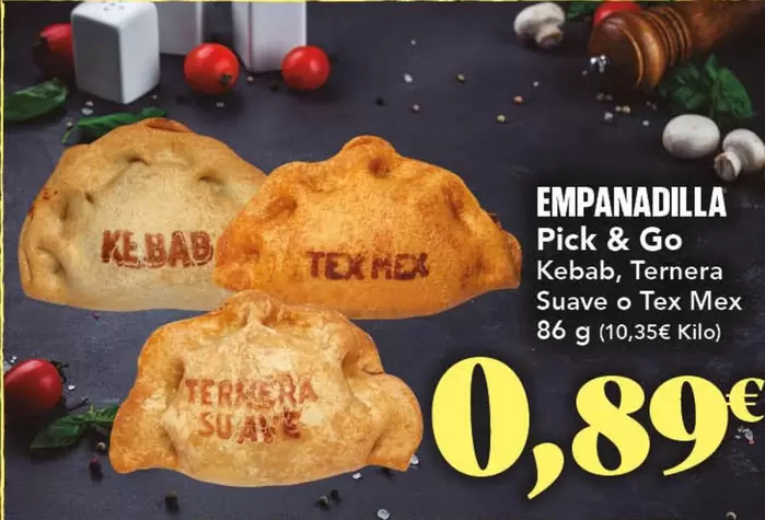 TEX - Kebab, Ternera Suave O Tex Mex