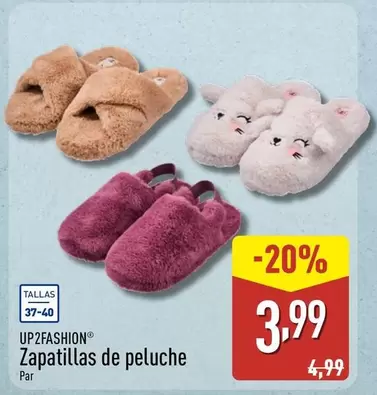 Up2fashion - Zapatillas De Peluche