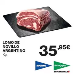 Hipercor - Lomo De Novillo Argentino