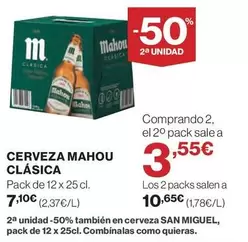 Mahou - Cerveza Clasica
